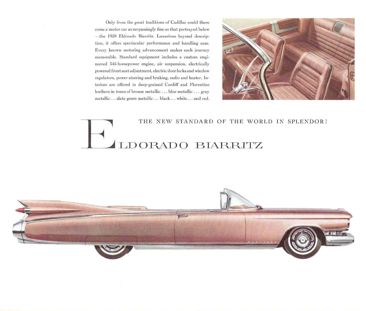1959 Cadillac Brochure Page 8